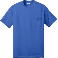 ราคา Port Company Mens 50 50 Cotton Poly T Shirt with Pocket (20024930294)