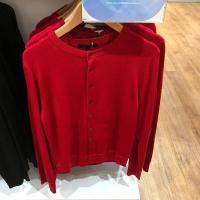 ราคา UNIqlo Ujia 2023 ฤดูใบไม้ผลิใหม่ Ujia ผู้หญิง Worsted Merino รอบคอถักเสื้อสเวตเตอร์ถักแขนยาวเครื่องปรับอากาศเสื้อผ้า 450510 (20367137361)