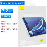 ราคา Baseus ฟิล์มกระจกนิรภัย2ชิ้น0 3มม สำหรับ iPad Mini 6ฟิล์มกันรอยป้องกันเต็มพื้นที่ของหน้าจอสำหรับ iPad Pro Air 4 5แผ่นสำหรับ iPad 8 9แผ่น (19755892468)