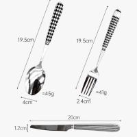 ราคา ช้อนส้อมพกพา ชุดช้อนส้อม ช้อนส้อม ช้อนส้อมเกาหลี ช้อนส้อสแตนเลส ช้อน มีดเสต็ก ส้อม ชุดส้อมมีด ของชำร่วย Cutie World (19600226469)
