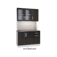 ราคา ชุดตู้ครัว ขนาด 1 20 ม ชุดครัวแห้งสำเร็จรูป สวยสไตล์โมเดิร์น ตจว มีค่าจัดส่ง (17136187381)