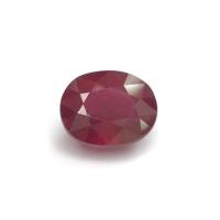 ราคา พลอยทับทิมแท้ Natural Ruby เผาใหม่ 8 00cts 10X12mm 1600 R1 (20363959092)