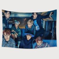 ราคา GOT7พรมดาวตกแต่งผนังแขวนผนังพื้นหลังพิมพ์3D ผ้าม่านบ้านห้องนั่งเล่นห้องนอนตกแต่ง Ins (10528643966)
