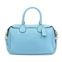 ราคา กระเป๋าถือ COACH แท้ ทรงหมอน ใบใหญ่ ไซส์หายาก หนังแท้ หนังนิ่ม สีสวย มีสายยาว มีหมุดที่ฐาน มีช่องด้านหลัง COACH 36672 LARGE PEBBLE LEATHER BENNETT SATCHEL Bluejay (103146444)