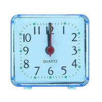 ราคา SKJK ปิดเสียง นาฬิกาปลุกทรงสี่เหลี่ยม สีลูกอมสี โปร่งใสโปร่งใส นาฬิกาตั้งโต๊ะขนาดเล็ก นาฬิกาปลุกเล็กๆ ขาตั้งแบบเสถียร ห้องนอนและห้องนอน (21138372238)