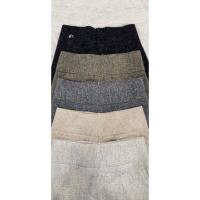 ราคา กางเกงผ้าทวิตชาแนลทรงขากระบอกซิปหลังเก็บทรงอำพรางสัดส่วนได้ดีS XL (19467741416)