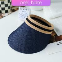 ราคา One home หมวก สานครึ่งหัว หมวกสานกันแดด สไตล์เกาหลี Sun hat (19337491160)