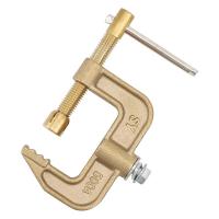 ราคา Welding Ground Clamp 500A Current G Type Solid Brass Ground Clamp 43Mm Jaw Width for Tig Mig MMA Welders (16028942027)