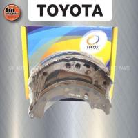 ราคา ประกัน 1 เดือน ก้ามเบรคหลัง TOYOTA Altis1 6 ปี 01 09 โซลูน่า 1 3 ปี 99 02วีออส 1 5 ปี 03 07 PRIUS ปี01 08 Compact TCN2342 ผ้าเบรค (9648230283)