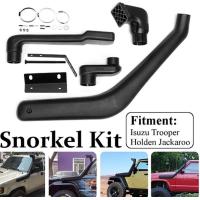 ราคา 1 ชุดอุปกรณ์ดำน้ำติ้นสำหรับ holden jackaroo Isuzu Trooper Monterey 1997 2004 ด้านซ้าย Air Intakes อะไหล่ชุดแต่งรถสีดำ (997868546)