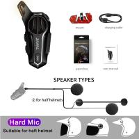 ราคา X1หมวกกันน็อคมอเตอร์ไซค์ Pro ชุดหูฟังอินเตอร์คอมบลูทูธ IPX6กันน้ำมอเตอร์อินเตอร์โฟนสำหรับ2ผู้ขับขี่1000M (21170602678)