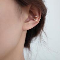 ราคา ต่างหูหนีบมุก earcuff ต่างหูแบบเกี่ยวหู เรียบร้อยน่ารัก พร้อมส่ง (18146282873)