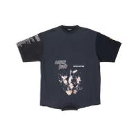 ราคา เสื้อยืดคอกลมแขนสั้นพิมพ์ลายตัวอักษร BB สำหรับผู้ชายและผู้หญิงสีเทาดำและขาวมีโลโก้ FW21 (19335146977)