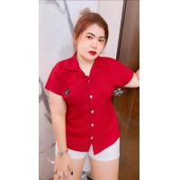 ราคา 305 R รวมแบบเสื้อสาวอวบสีแดง รับตรุษจีน เสื้อสาวอวบสีแดงแบบน่ารักๆ (17378089289)