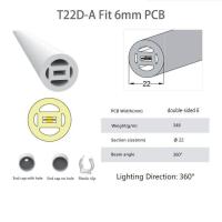 ราคา WS2811 WS2812B LED Neon Rope Silica Gel Tube IP67 Waterproof For WS2813 WS2815 SK6812 5050 RGB Strip Light Ourdoor Decoration (19888549717)
