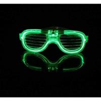 ราคา แว่นตาเรืองแสง แบบตาราง มีไฟ LED กระพริบ 3 โหมด (17734892816)