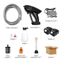 ราคา เครื่องล้างแรงดันสูงสเปรย์ล้างรถยนต์ไร้สายแบบพกพา Gu N เหมาะสำหรับ Makita เครื่องมือไฟฟ้ารดน้ำสวนแบตเตอรี่ลิเธียม (17807445847)