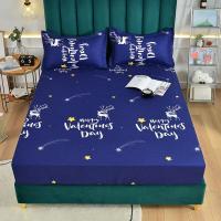 ราคา Saturn Cadar Murah Hebat Cartoon Super Soft NEW Fitted Bedsheet With rubber SingleSuper singleQueenKing For 4 Sizes bedding sheet fitted bedsheet Pillowcase Soft and Breathable sarung bantal cadar que