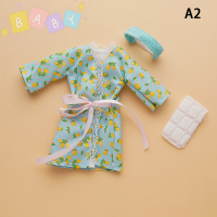 ราคา FactoryOutlete Cheap ชุดคลุมอาบน้ำหลากสี1ชุดชุดเดรสผ้าพันศีรษะชุดผ้าขนหนูสำหรับตุ๊กตา1 6ตุ๊กตาขนาด11 8นิ้วของขวัญวันหยุดสำหรับเด็กผู้หญิงทารก (20225588113)