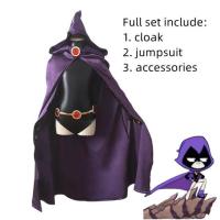 ราคา ของขวัญวันเกิดคริสต์มาสเสื้อคลุมชุดคอสเพลย์สีม่วงซุปเปอร์ฮีโร่เด็กเด็กผู้ชายเด็กผู้หญิงทั้งชุดสำหรับปาร์ตี้ฮาโลวีนสำหรับเด็กวัยรุ่นไททันส์ (20483079452)