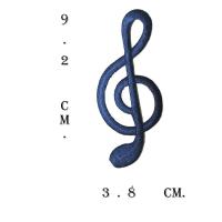 ราคา ตัดรีด ตัวรีดติดเสื้อ อาร์มปัก ติดเสื้อปัก ปักเสื้อ DIYลาย note ตัวโน๊ต เครื่องเล่นดนตรี music instrument (1354890176)