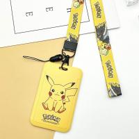 ราคา UNDERGR การ์ตูนลายการ์ตูน ผู้ถือบัตรเชือกเส้นเล็ก Pikachu พลาสติกทำจากพลาสติก จี้ตุ๊กตา ที่ใส่การ์ดโปเกมอน การควบคุมการเข้าถึงบัตร ของเล่นจี้ห้อย สำหรับผู้หญิง (20411868567)