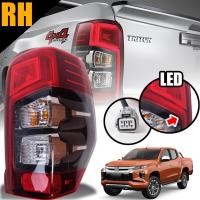 ราคา ไฟท้าย มี LED รุ่น มิตซูบิชิ ไทรทัน MITSUBISHI TRITON ปี 2019 2020 สีแดง ข้างขวา รวมชุดหลอดไฟ และสายไฟ (14602011208)