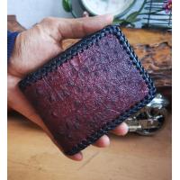ราคา Genuine Ostrich กระเป๋า Classic หนังตัวนกกระจอกเทศ ถักขอบด้วยเชือกหนังถักตลอดใบ (16293273131)