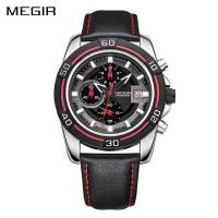 ราคา นาฬิกาควอตซ์อัตโนมัติสำหรับผู้ชายนาฬิกาข้อมือสำหรับผู้ชาย2023 MEGIR แบรนด์หรูของบุรุษกันน้ำ (19168077832)