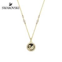 ราคา Swarovski LEATHER SWAN love Swan necklace clavicle chain female jewelry Send girlfriend gift5374919 (20579554950)