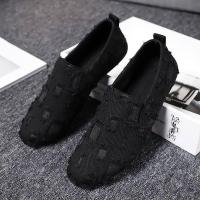 ราคา ZUV130 2021ฤดูร้อน Tods รองเท้าลำลองผู้ชาย Breathable รองเท้าสังคมผู้ชายสไตล์เกาหลีผ้าใบเก่าผ้าปักกิ่งรองเท้า (8935797634)