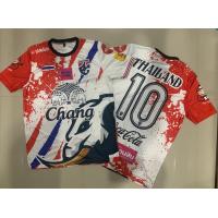 ราคา เสื้อพิมพ์ลายช้างธงชาติไทย พิมพ์ลายหน้าหลัง ราคาถูก (9621980850)