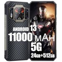 ราคา Oukitel WP30 Pro 120W 5G สมาร์ทโฟนที่แข็งแรงแอนดรอยด์13 12GB 512GB 11000 MAh 6 78 FHD 108MP โทรศัพท์มือถือโทรศัพท์มือถือทั่วโลก (20793627242)