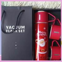 ราคา ส่งฟรี gift set กระบอกน้ำลายคริสมาส 500ml เก็บอุณหภูมิ แก้ว 3 ใบของปีใหม่ ของขวัญ ชุดเซทแก้ว กระบอกน้ำเก็บอุณหภูมิของขวัญ ของขวัญปีใหม่ ของจับฉลาก จับสลาก (20960534683)