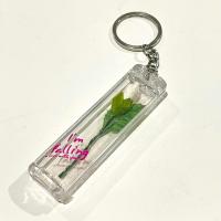 ราคา พวงกุญแจดอกกุหลาบหลอดแก้ว พร้อมส่ง (17277624173)