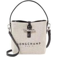 ราคา สินค้ามีพร้อมส่งที่ไทย กระเป๋า Longchamp แท้ กระเป๋าทรงถัง ผ้าใบ กระเป๋าถือ handbag crossbody bag (21195876483)