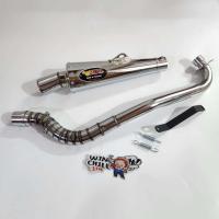 ราคา ZERN ท่อปลายกรวย สีเงิน ทรงโยชิ WAVE125ปลาวาฬ LED 2023 2025 ท่อZ ใช้ในสนามแข่งเท่านั้น ท่อปลายกรวยทรงZ คอ28 ออก26 ไส้แป๊บ ตะแกรง (20917489877)