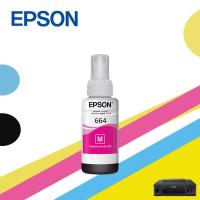 ราคา หมึกเติมของแท้ Epson รุ่น 664 T664 สีดำ สีฟ้า สีชมพู สีเหลือง หมึกepson664แท้จากศูนย์100 แบบไม่มีกล่อง (20479545839)