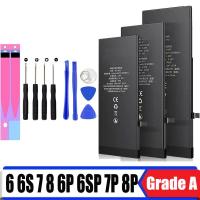 ราคา เปลี่ยนแบตเตอรี่โทรศัพท์มือถือสำหรับ iPhone 6S 7 8 6 Plus SE 5S 5 phone battery replacement for iPhone 6S 7 8 6 Plus 6P 7P 8P 6SP SE1 5S 5 แบตเตอรี่ แบตไอโพน6 (20421117614)