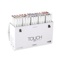 ราคา TOUCH TWIN 60 BRUSH MARKER SET A มาร์คเกอร์หัวพู่กัน หัวตัดขนาดกลาง เซ็ต 60 แท่ง โทนสี A แบรนด์ TOUCH จากประเทศเกาหลี (8006448466)