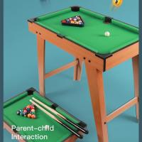 ราคา โต๊ะพูลพร้อมอุปกรณ์ โต๊ะพูล โต๊ะพูลเล็ก โต๊ะสนุ๊กเกอร์ Pool Table with Equipment สไตล์ขายาว (21092826690)
