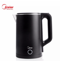 ราคา Meier กาต้มน้ำไฟฟ้า 2 ลิตร สีดำ รุ่น ME 0001a กำลังไฟ 1500 วัตต์ กาสีดำ กาต้มน้ำร้อน กาไร้สาย กาน้ำร้อน กาน้ำสีดำ รับประกัน 2 ปี (18226089642)
