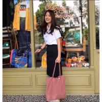 ราคา ถูกที่สุด กระเป๋าผ้าอัดพลีท เรียบหรู ดูดี RIYA BRAND (19467762431)