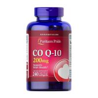 ราคา Puritans Pride CoQ10 200 mg 240 Softgels new packaging EXP 02 2025 (20411137639)
