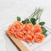 ราคา ช่อดอกไม้ดอกไม้ประดิษฐ์กุหลาบ1ชิ้นดอกไม้ปลอม50ซม สำหรับในร่มสวนแจกันตกแต่งบ้านตกแต่งงานแต่งงานกลางแจ้ง (20402435854)