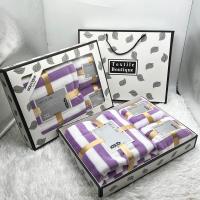 ราคา ชุดผ้าเช็ดตัวพร้อมกล่อง ของขวัญ ผ้าขนหนูอาบน้ำ ผ้าขนหนูคอตตอน ผ้าเช็ดตัวนาโน ผ้าหนานุ่ม ซับน้ำดี แห้งไว (20998615860)