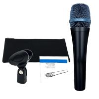 ราคา Wired Microphone ไมโครโฟนแบบมีสาย โลหะไมโครโฟนไดนามิก ไมค์ร้องเพลง การบันทึก ไมค์ตั้งโต๊ะ Cardioid ชี้แกนไมโครโฟนความละเอียดสูง มาพร้อมขาตั้งสาม (21187544893)