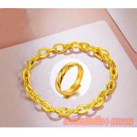 ราคา สร้อยข้อมือทอง ลายโซ่ฝรั่ง ห้อยกระพรวนกระเช้า น้ำหนัก2สลึง ยาว7นิ้ว ชุบทองคำแท้ 24K สินค้าขายดีพร้อมส่ง ชุบเศษทองเยาวราช แหวนทอง0 3กรัม แหวน0 6กรัม แหวนทอง แหวนครึ่งสลึง ทอง แหวนทองไม่ลอก แหวนทองปลอมส