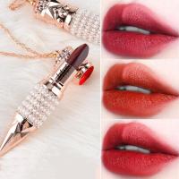 ราคา ลิปสติก 1 แท่ง 3 สี ลิปสติกสีส้มอิฐ แดงตุ่น แดงกำมะหยี่ สีสวยมาก 3 8กรัม (20811451002)