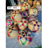 ราคา ฝาชี ฝาชีสาน ฝาชีไม้ไผ่ ฝาชีครอบอาหาร ฝาชีหัวดาว เคลือบแล้ว (20925757140)